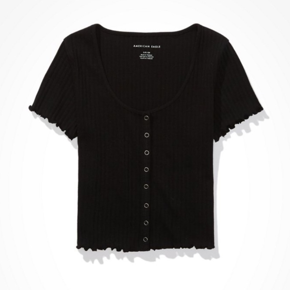 AE Snap-Front Baby Tee